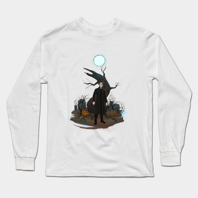 Inspector Ichabod Crane Long Sleeve T-Shirt by Chartermagic